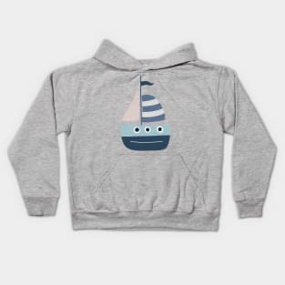 Sailing time Kids Hoodie